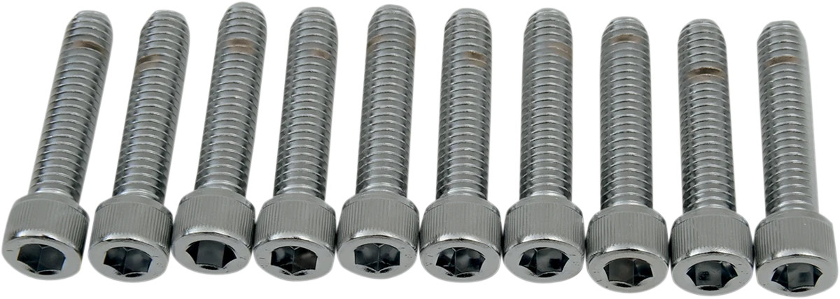 Fine Crafted DRAG SPECIALTIES Bolts - Socket-Head - Knurled - 5 16-18 x 1-1 2 MPB219 Artisan