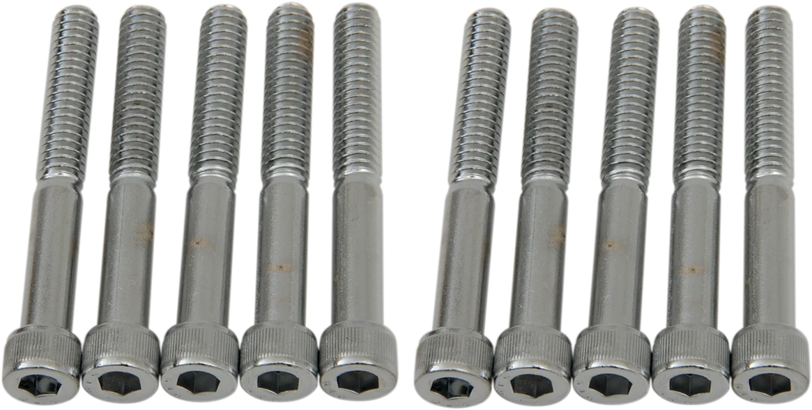 Consistent DRAG SPECIALTIES Bolts - Socket-Head - Knurled - 1 4-20 x 2 MPB185 Top-Quality