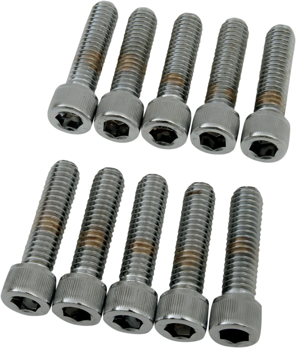Smart DRAG SPECIALTIES Bolts - Socket-Head - Knurled - 5 16-18 x 1-1 4 MPB218 Expertly Made