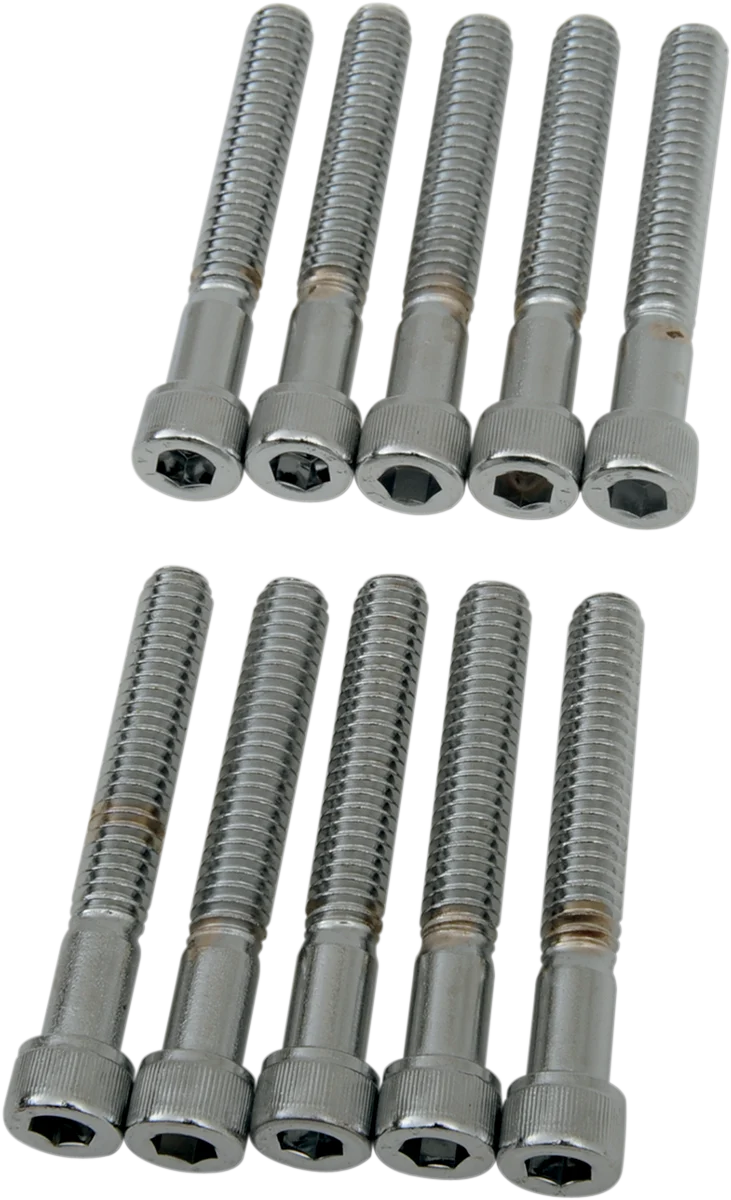 Superior DRAG SPECIALTIES Bolts - Socket-Head - Knurled - 1 4-20 x 1-3 4 MPB184 Verified