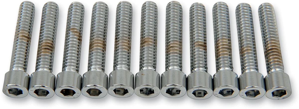Expertly Made DRAG SPECIALTIES Bolts - Socket-Head - Smooth - 1 4-20 x 1-1 4 MPB182S Green