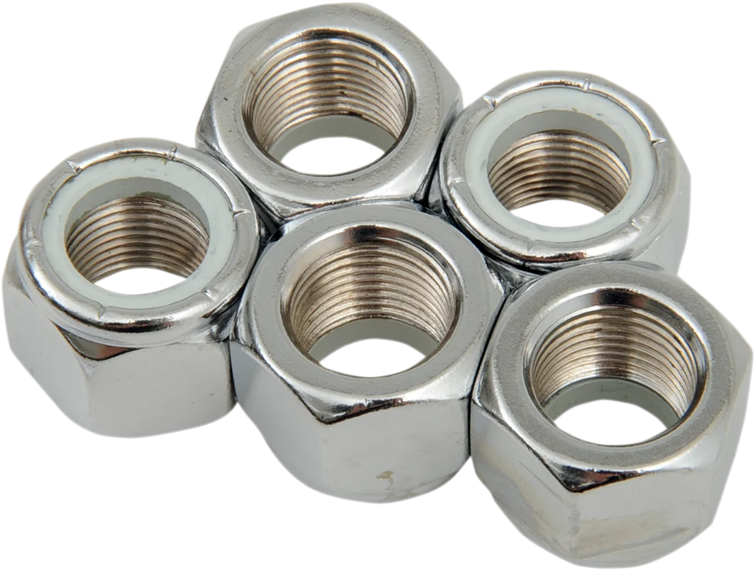 Optimized DRAG SPECIALTIES Nuts - Nylon - Chrome - 5 8 -18 MPB281 Expertly Made