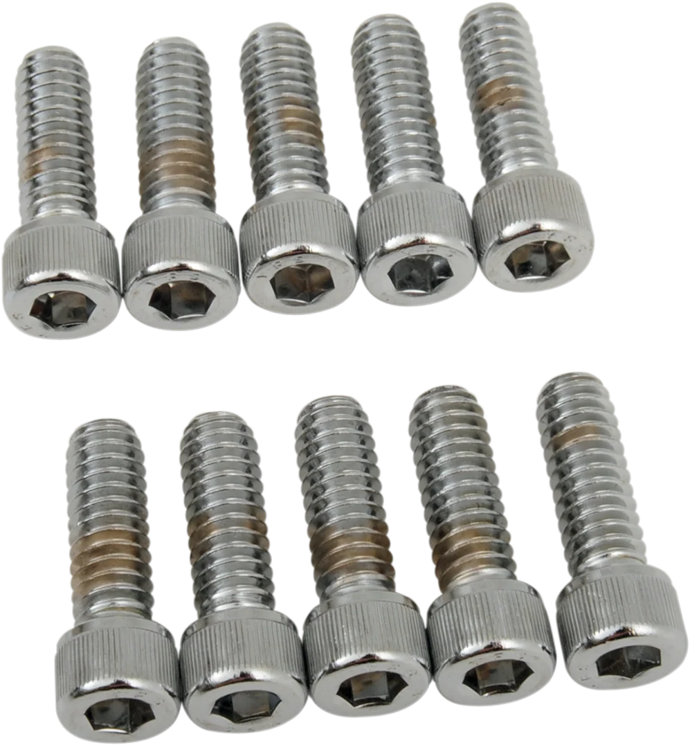 Long-Lasting DRAG SPECIALTIES Bolts - Socket-Head - Knurled - 1 4-20 x 3 4 MPB179 Artisan