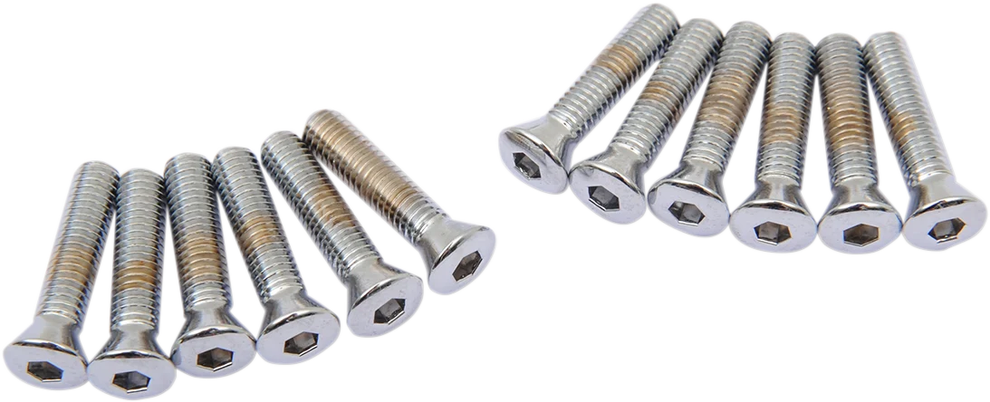 Organic DRAG SPECIALTIES Cover Bolts - Socket-Head - Camshaft - Big Twin MK154 Efficient