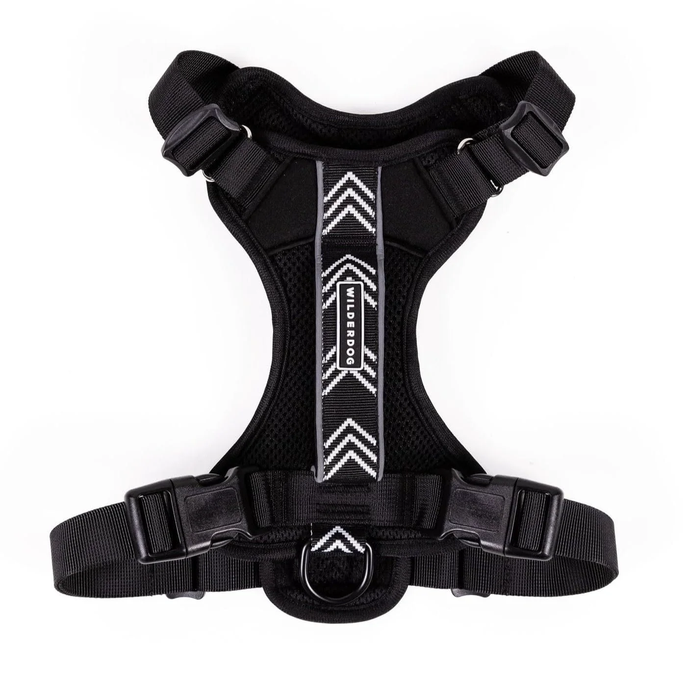 Specialty Wilderdog Lightweight Dog Harness with Reflective Straps – Large – Black World-Class