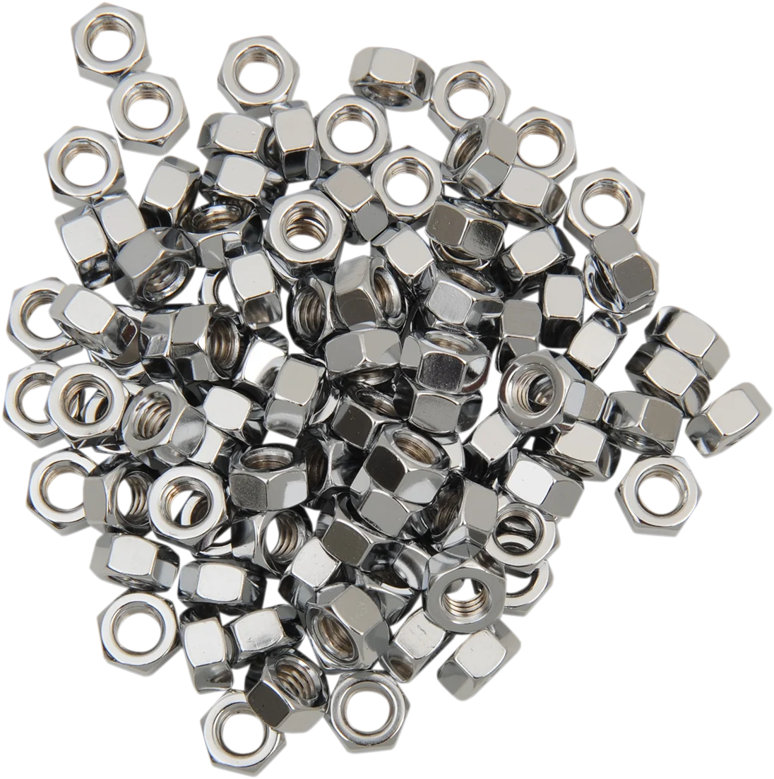 Pure DRAG SPECIALTIES Nut - Hex - 5 16 -18 - Chrome MPB169 Verified