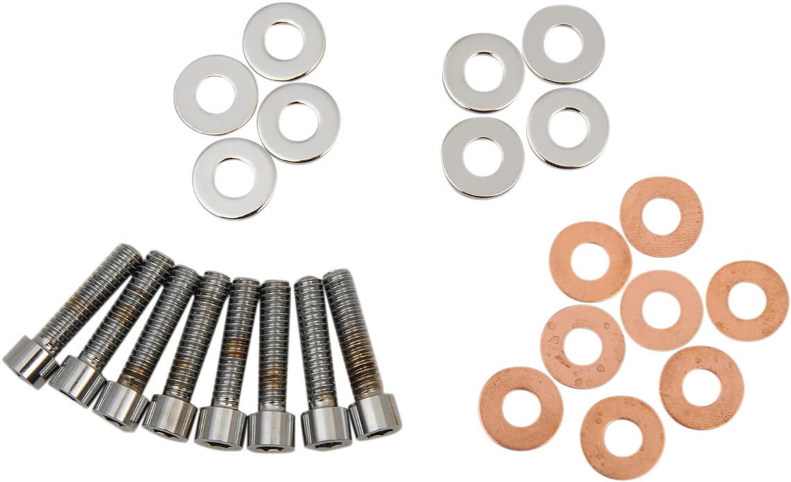 Long-Lasting DRAG SPECIALTIES Bolt Kit - Rocker Box - Socket-Head - Smooth - Evolution MK123S Crafted