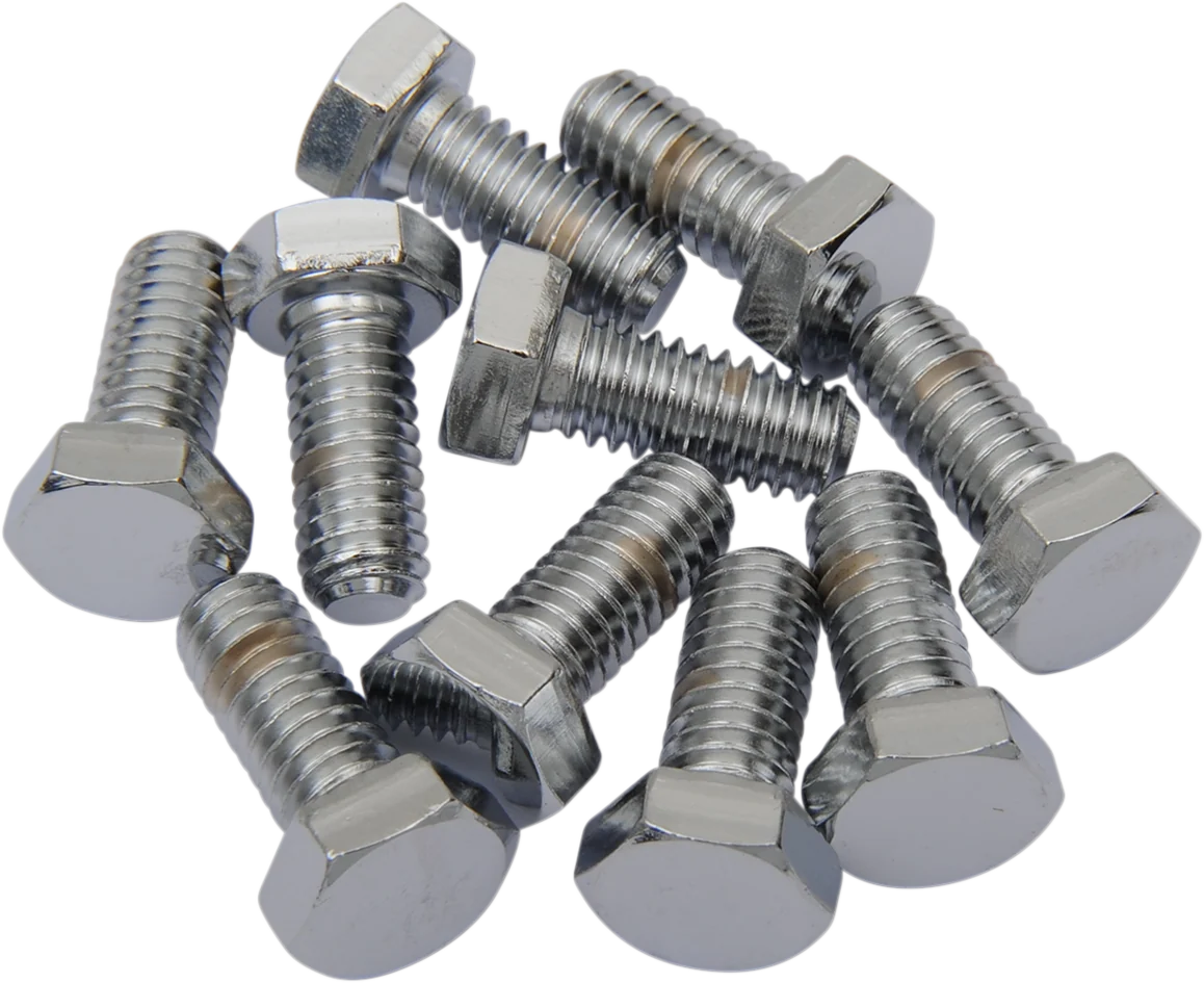 Premium DRAG SPECIALTIES Bolts - Hex-Head - Chrome - 5 16 -18 x 3 4 MPB123 Easy-to-Use