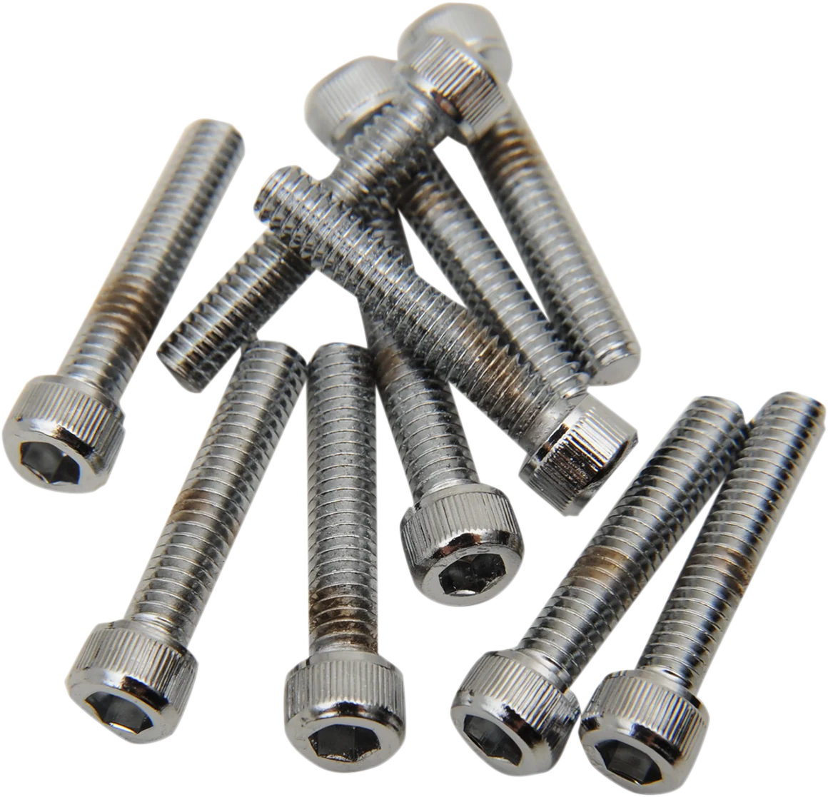 Effective DRAG SPECIALTIES Bolts - Socket-Head - - Knurled Coarse Thread - 8-32 x 1 2 - 10 Pack MPB189 Trendy