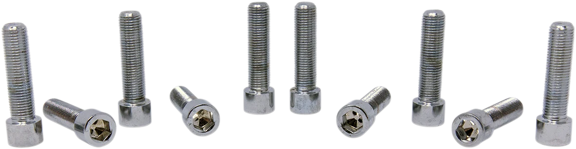 Outstanding DRAG SPECIALTIES Bolts - Socket-Head - Smooth Fine Thread - 3 8 -24 x 1-1 2 - 10 Pack MPB252S Superior