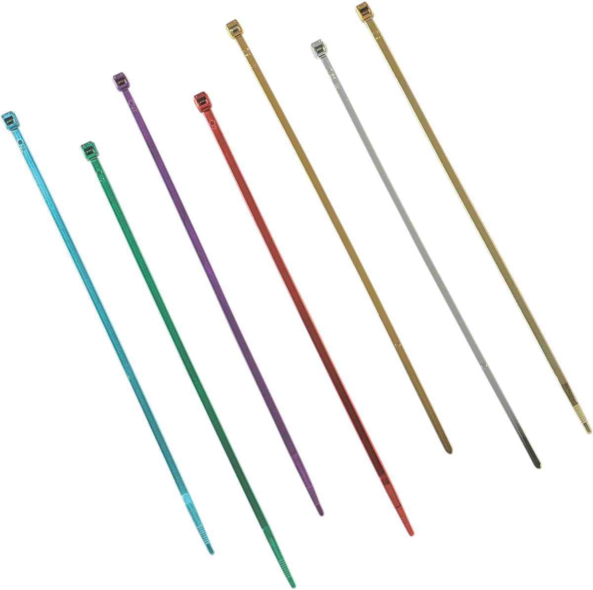 Fine Crafted DRAG SPECIALTIES Cable Tie- 4 - Chrome - 10-Pack 10-6012C-10-HC3 Casual