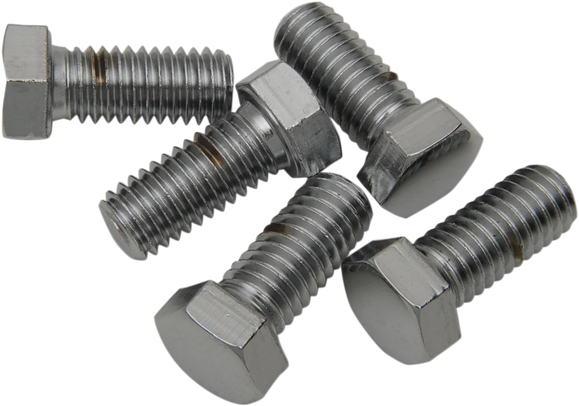 Premium Material DRAG SPECIALTIES Bolts - Hex-Head - Chrome - 7 16 -14 x 1-1 4 MPB719 Professional