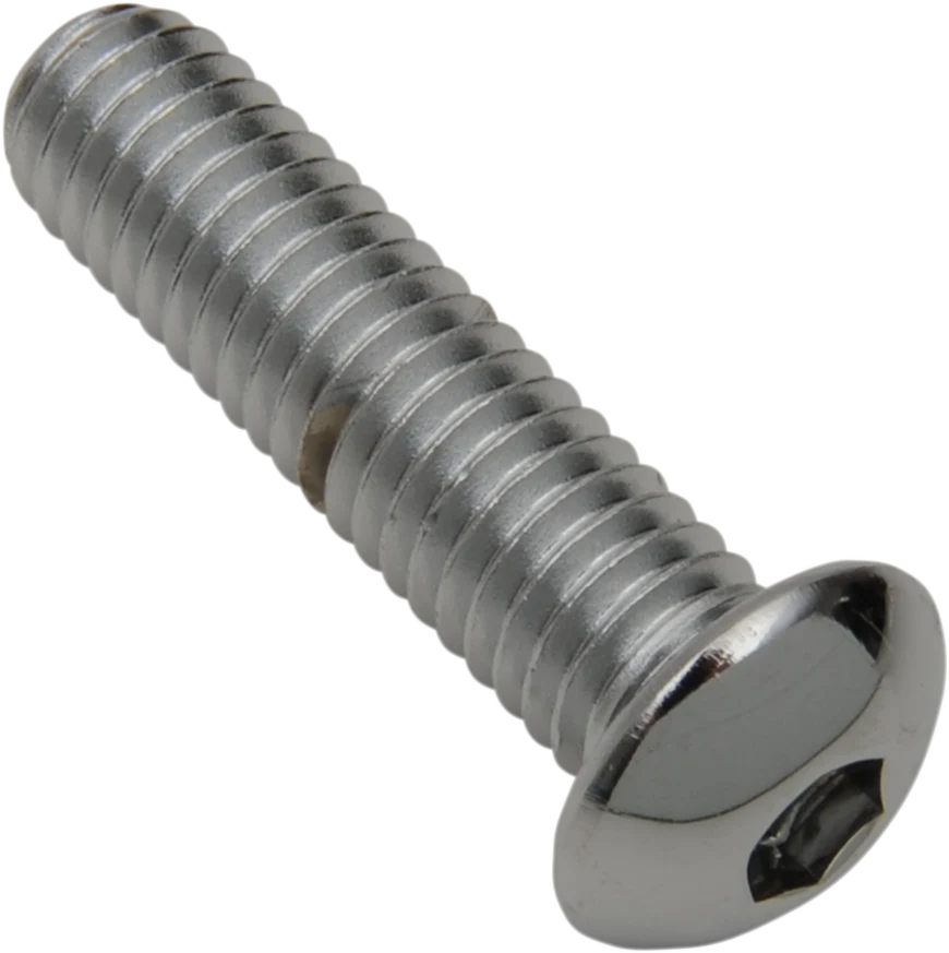 Genuine DRAG SPECIALTIES Bolts - Button Head - 3 8 -16 x 1-1 4 - 5 Pack MPB829 Fine
