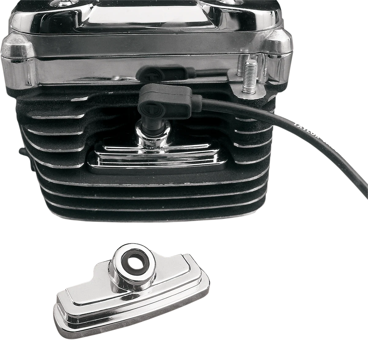 Smart DRAG SPECIALTIES Bolt Covers - Chrome - 80 35-0101-BC251 Clean