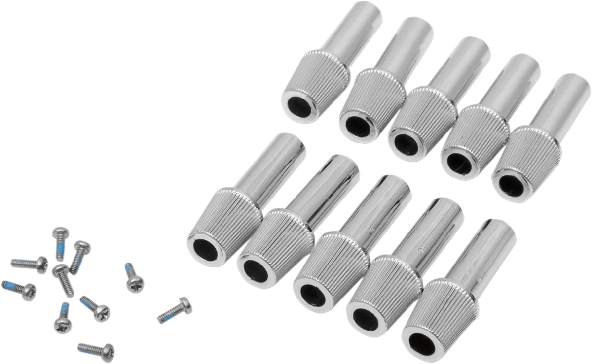 Contemporary DRAG SPECIALTIES Trip Reset Knobs - 10 Pack 21-0853B-PB Optimized