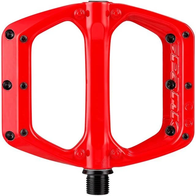Detailed Spank - Spoon Platform Pedal - Red Original