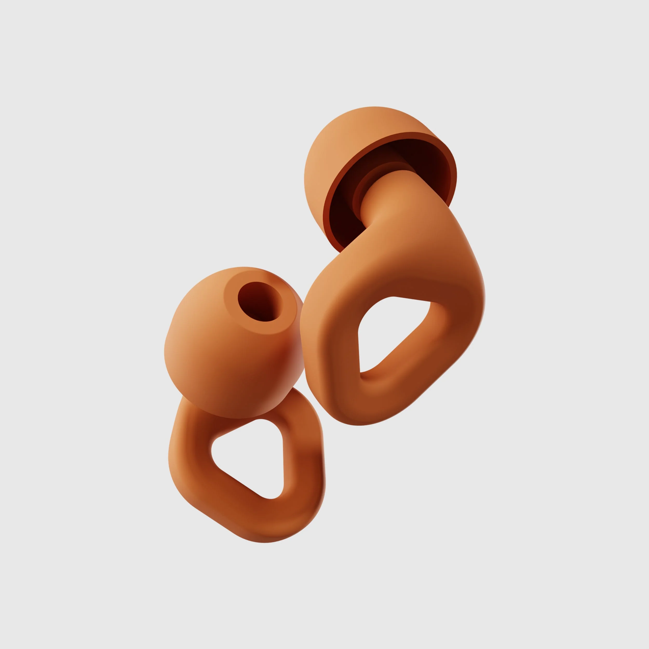 Verified ZENZ - Unwind Earplugs - Blaze Orange Expertly Made