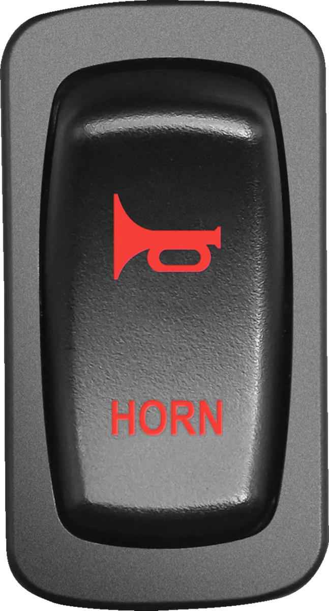 Outstanding MOOSE UTILITY Switch - Horn - Red HRN-CAR-R Authentic