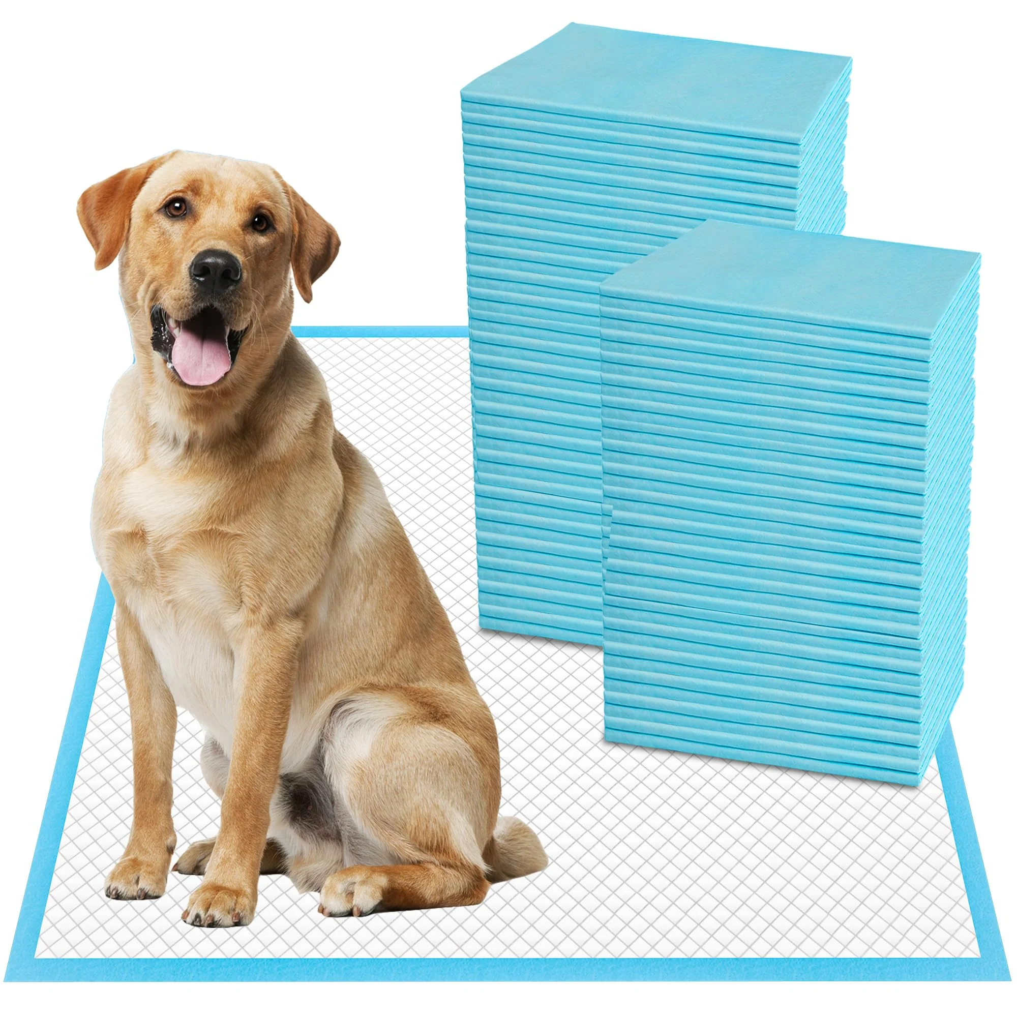 Minimalist Boscute XXL Thicken 6-Layer Pet Training Pads – 30x36-Inch Extra-Large Leak-Proof Quick-Dry Pee Pads Versatile
