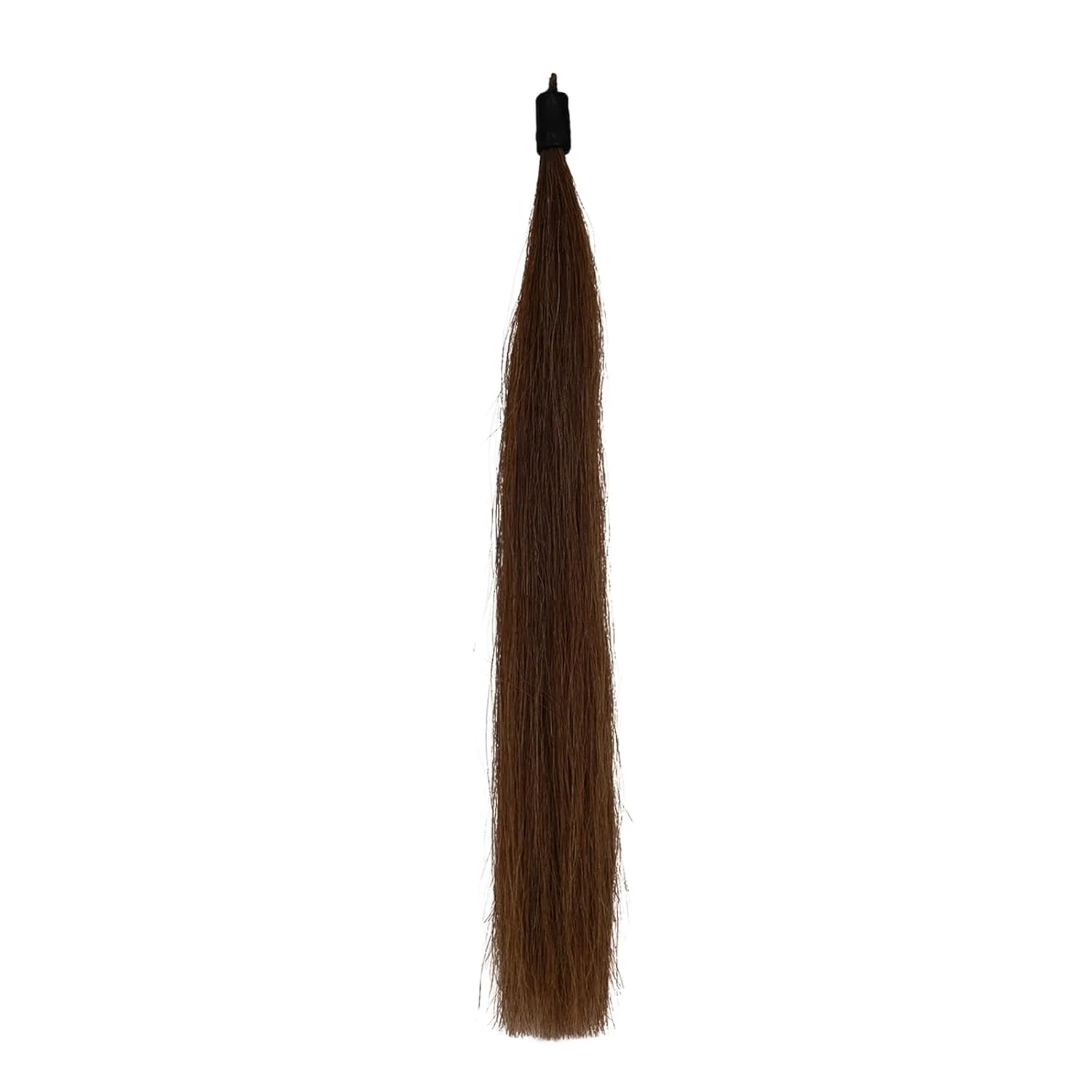 Exceptional Horse Tail Extension with Braided Horsehair Loop Blunt Cut Bottom 3 8 lb 28-30 inches drak Chestnut Dependable