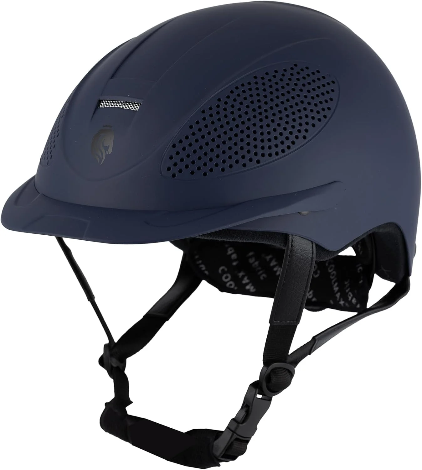 Solid Equinavia Skylar Horse Riding Helmet – Lightweight Equestrian Helmet with Airflow Vents Adjustable Dial Removable Liner ASTM F1163-23 SEI First-Class