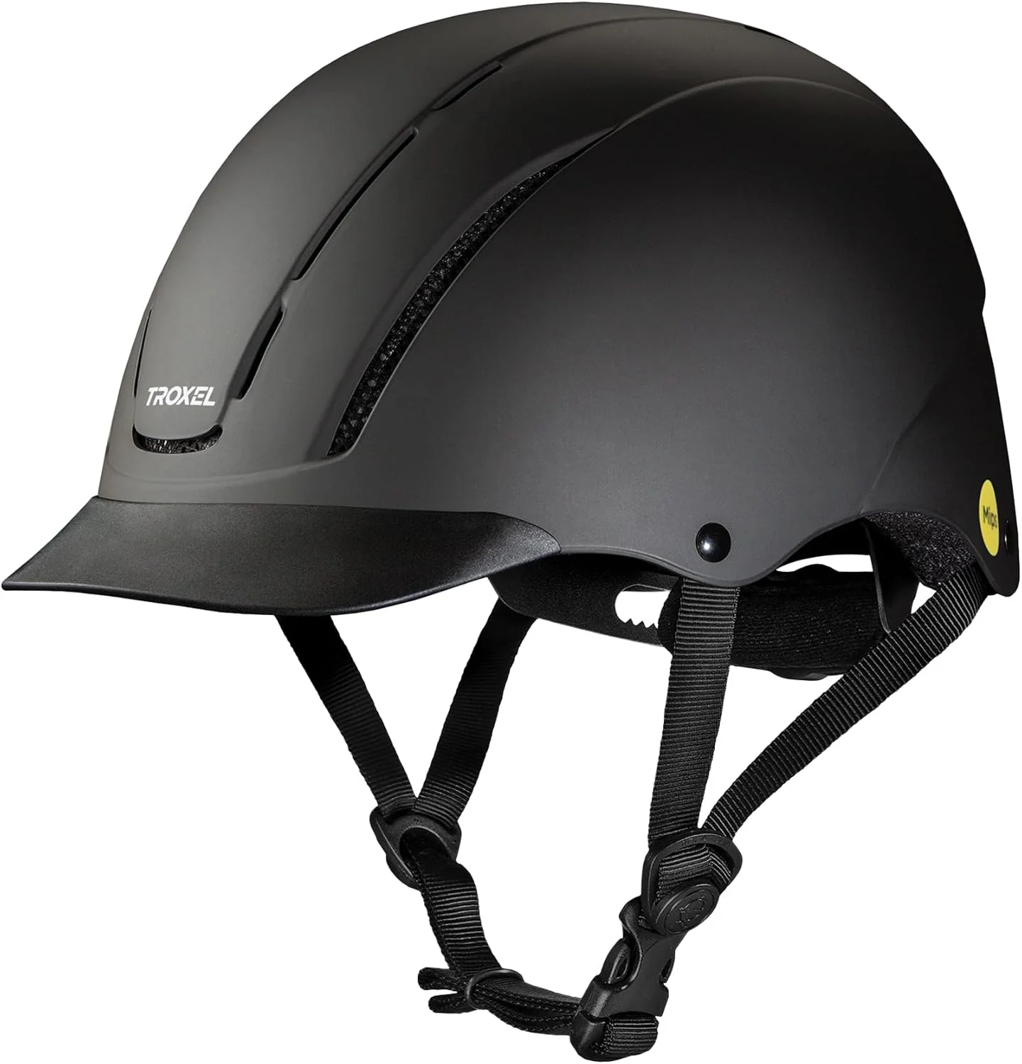 Green Troxel Spirit MIPS Technology Full Coverage Horse Riding Helmet Horseback Riding Gear for Equestrians Medium 7-7-3 8 Black Duratec Organic