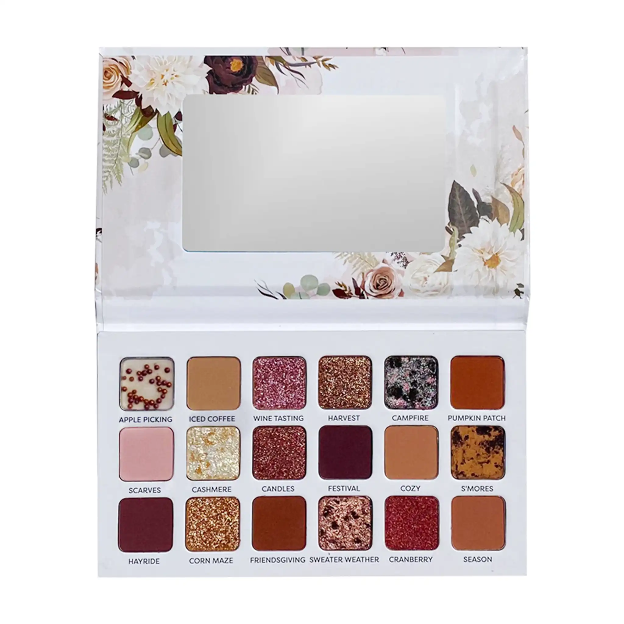 Recyclable Hello Autumn Eyeshadow Palette Long-Lasting