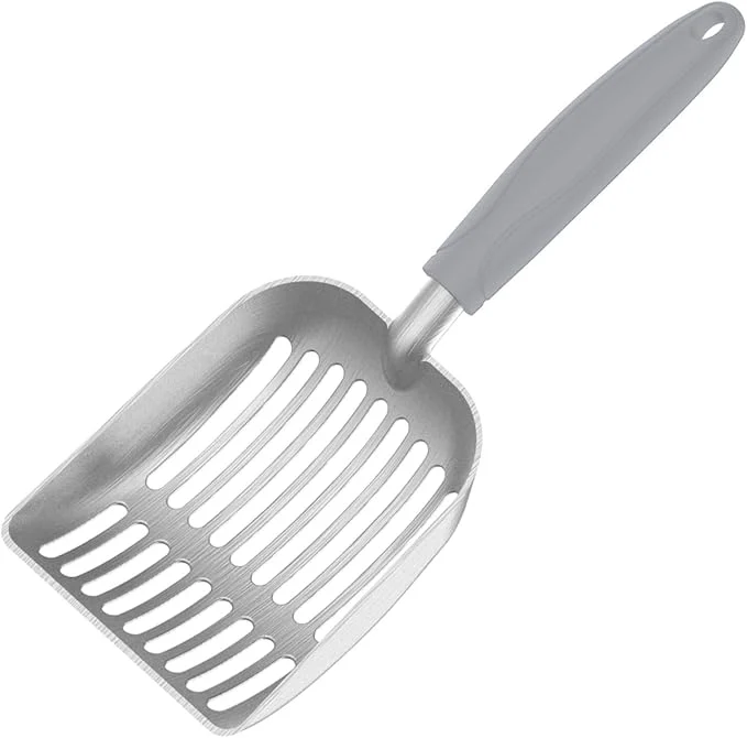 Functional Cat Litter Scoop Kitty Metal Scooper Aluminum Alloy Sifter Kitten Pooper Smooth