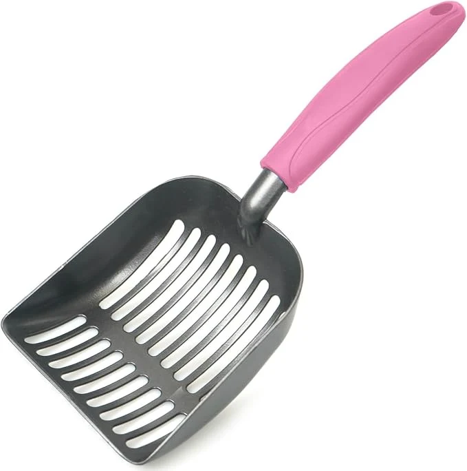 High-Grade Cat Litter Scoop Kitty Metal Scooper Aluminum Alloy Sifter Kitten Pooper Proven