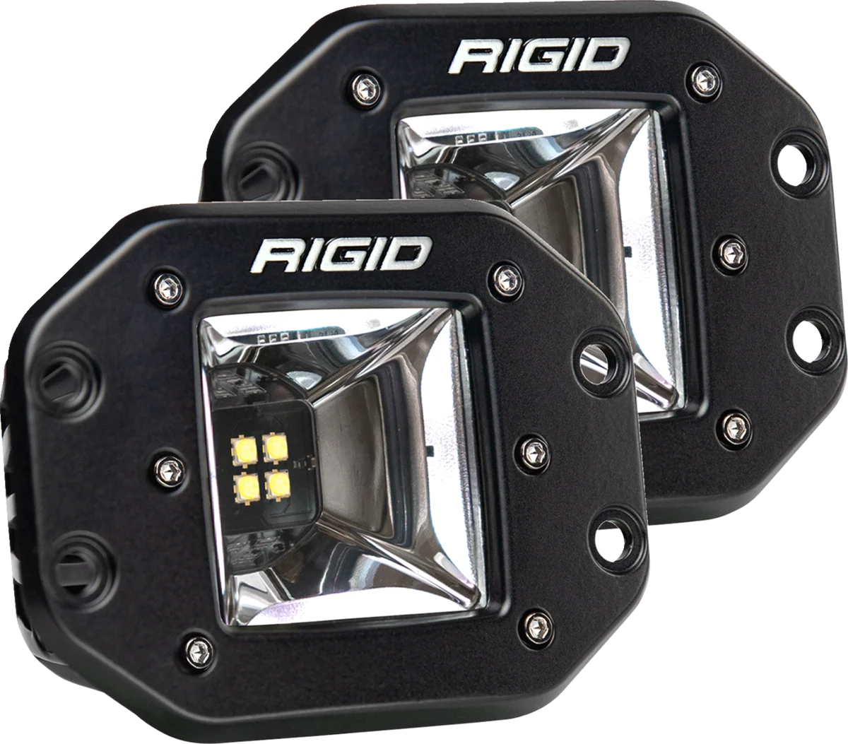 Eco-Friendly RIGID INDUSTRIES Light Pods - RGBW - Flush Mount 682153 High-Grade