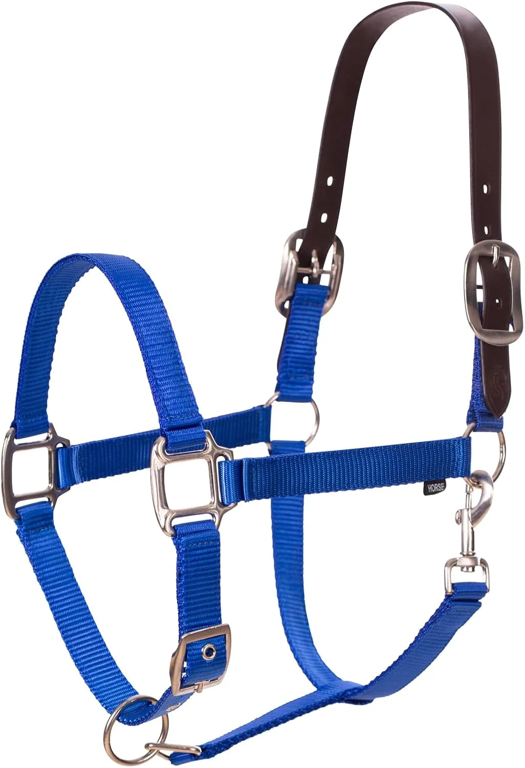 Functional Equinavia Loki Adjustable Breakaway Horse Halter - Royal Blue - Horse Expertly Made