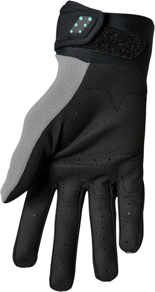Organic THOR Spectrum Gloves - Gray Black Mint - 2XL 3330-6830 Expertly Made