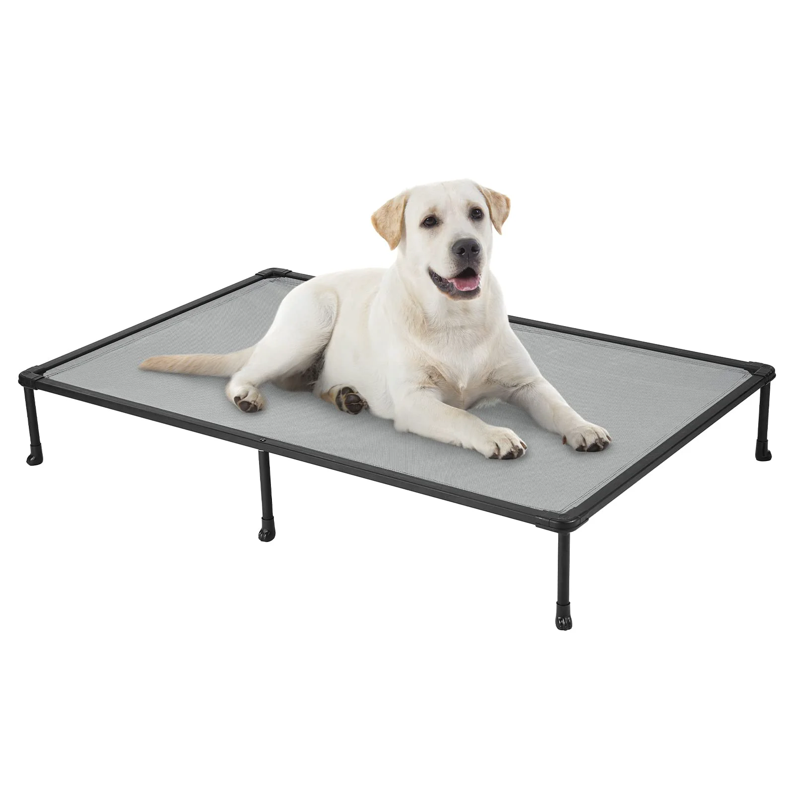 Certified Veehoo Chewproof d Dog Bed - Cooling Raised Pet Cot for Large Dogs 59x37in 150 lb Model CWC2203A03 High-End