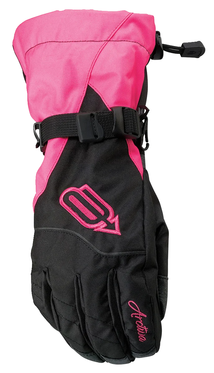 Powerful ARCTIVA Women's Pivot Gloves - Black Pink - XS 3341-0428 Lightweight