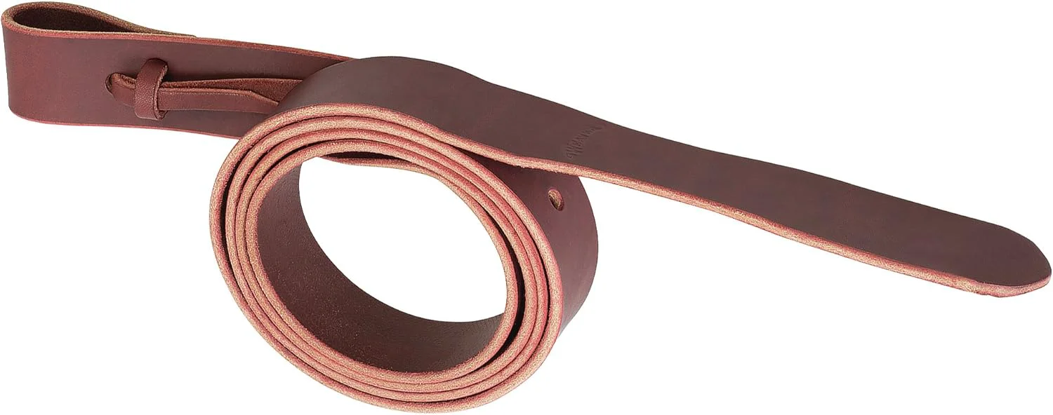 Artisan Weaver Leather Latigo with Holes Minimalist