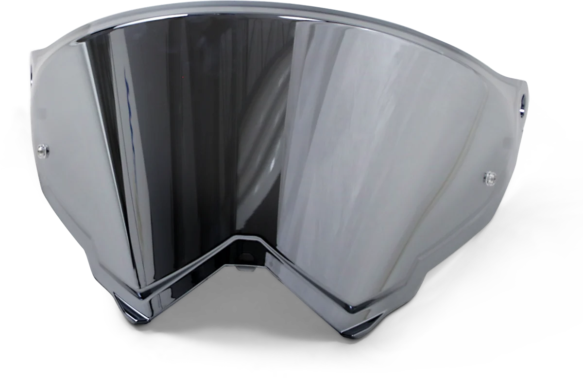 Comfortable AGV AX9 Pinlock Shield - Scratch Resistant - Iridium Silver 20KV30L1N1002 Classic
