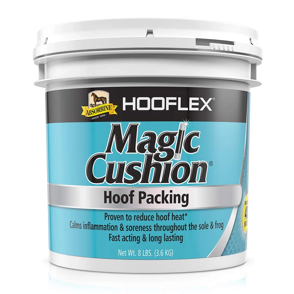 Elite Absorbine Hooflex Cushion — Veterinary-Formulated Fast-Acting Hoof Relief 8 lb Tub Detailed