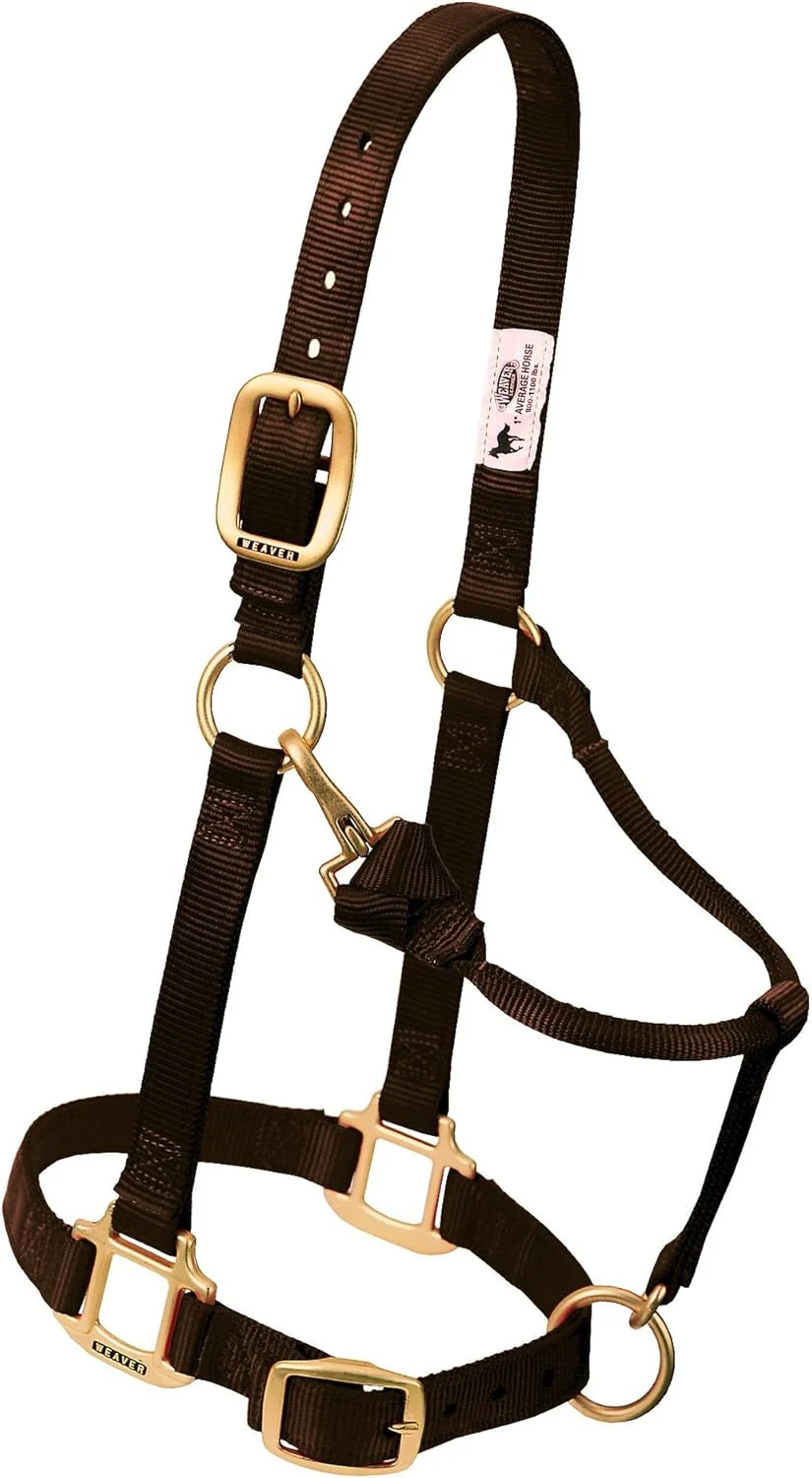 Dependable Weaver Leather Adjustable Nylon Horse Halter Official