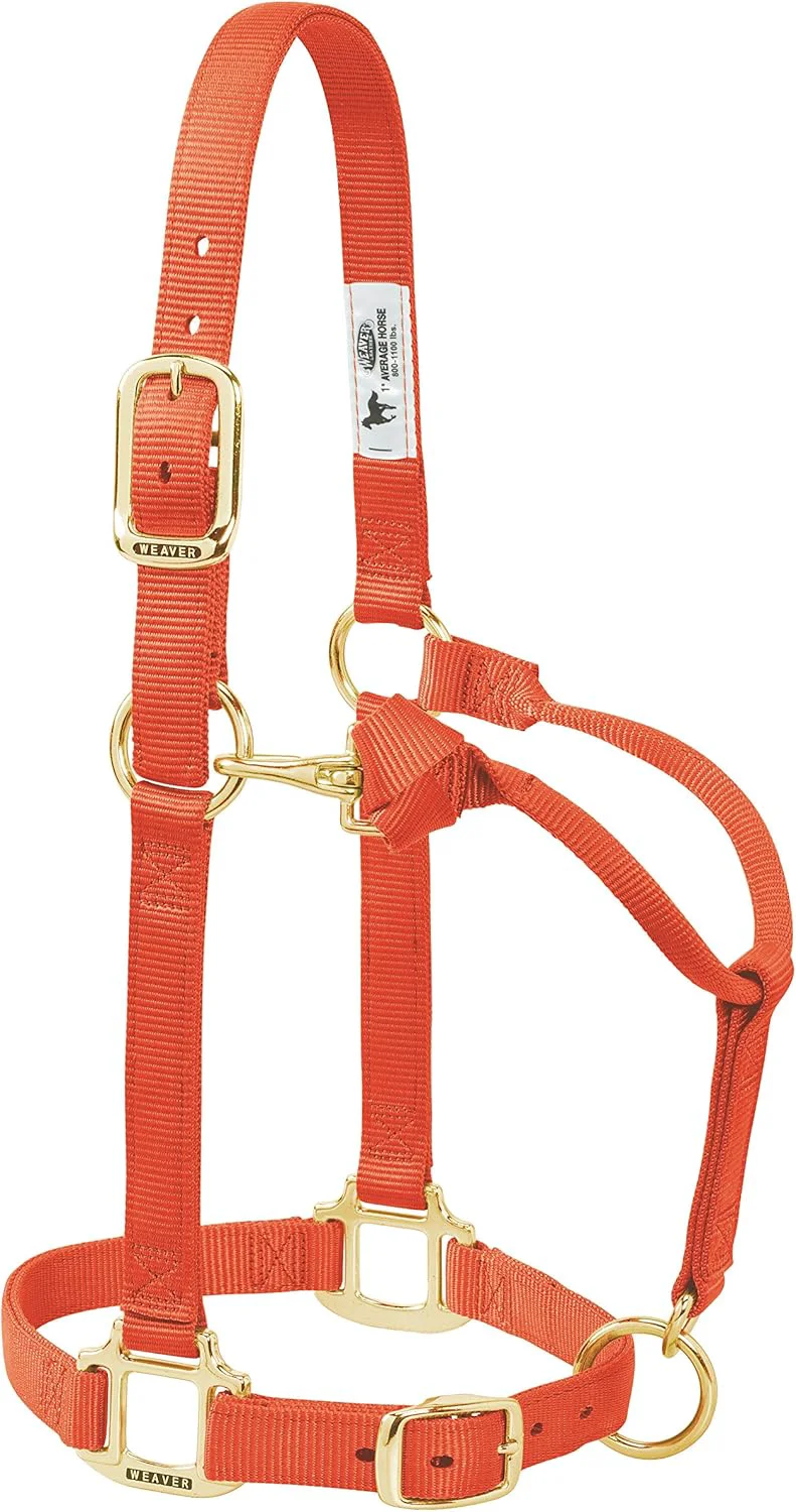 Exceptional Weaver Leather Adjustable Nylon Horse Halter Smooth