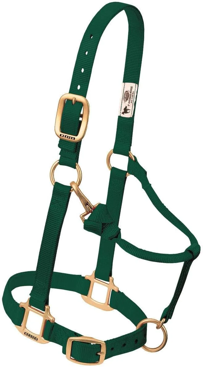 Durable Weaver Leather Adjustable Nylon Horse Halter Effective