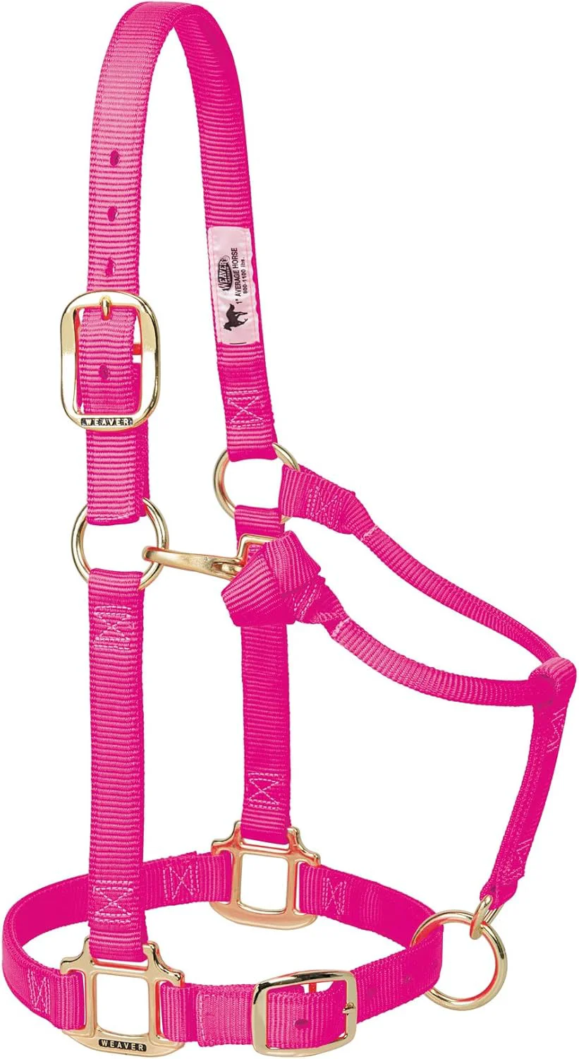 Next-Generation Weaver Leather Adjustable Nylon Horse Halter Sophisticated