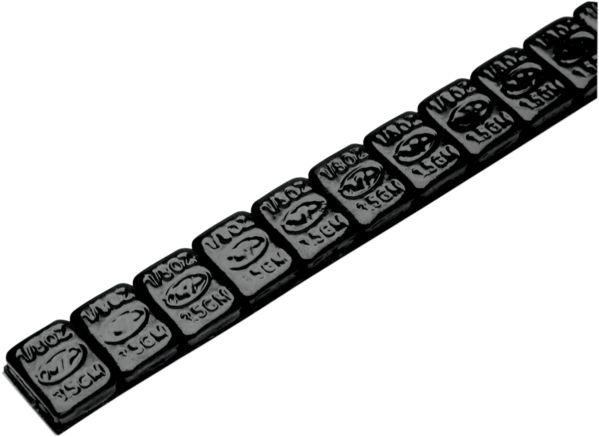 Premium Material MOTION PRO Wheel Weights - Adhesive Stick-On - Black - 1 8 oz - 144 Pack 08-0553 Excellent