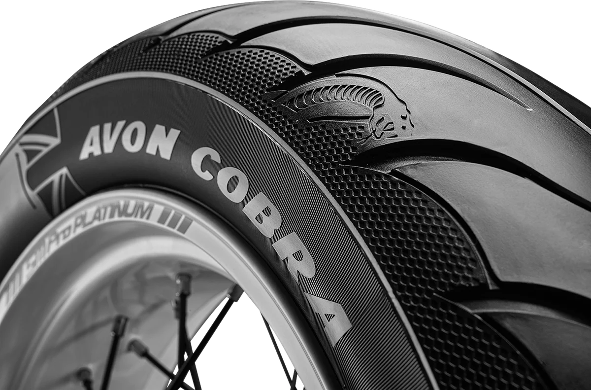 Innovative AVON Tire - Cobra Chrome AV92 - Rear - 200 30R23 - 74V 638226 Breathable