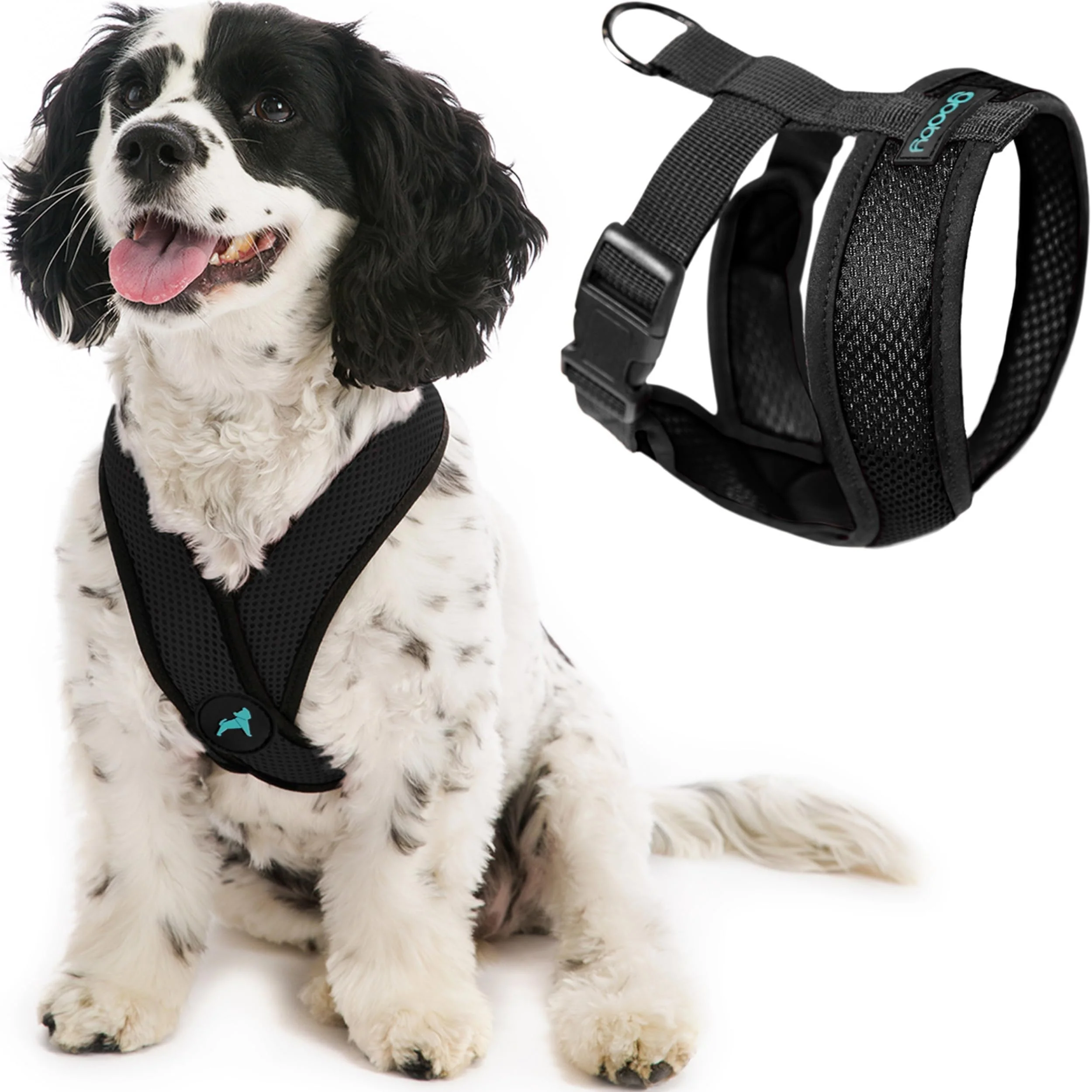 Healthy Gooby Comfort X Harness - Choke- No-Pull for Small Medium Dogs Gooby Original Design
