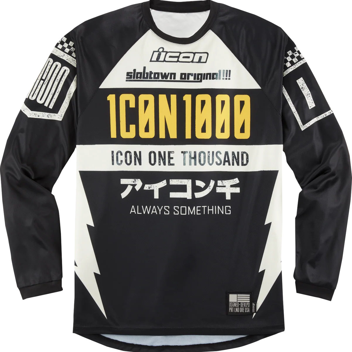 Stylish ICON Slabtown™ Jersey - Black - Medium 2824-0078 Next-Generation