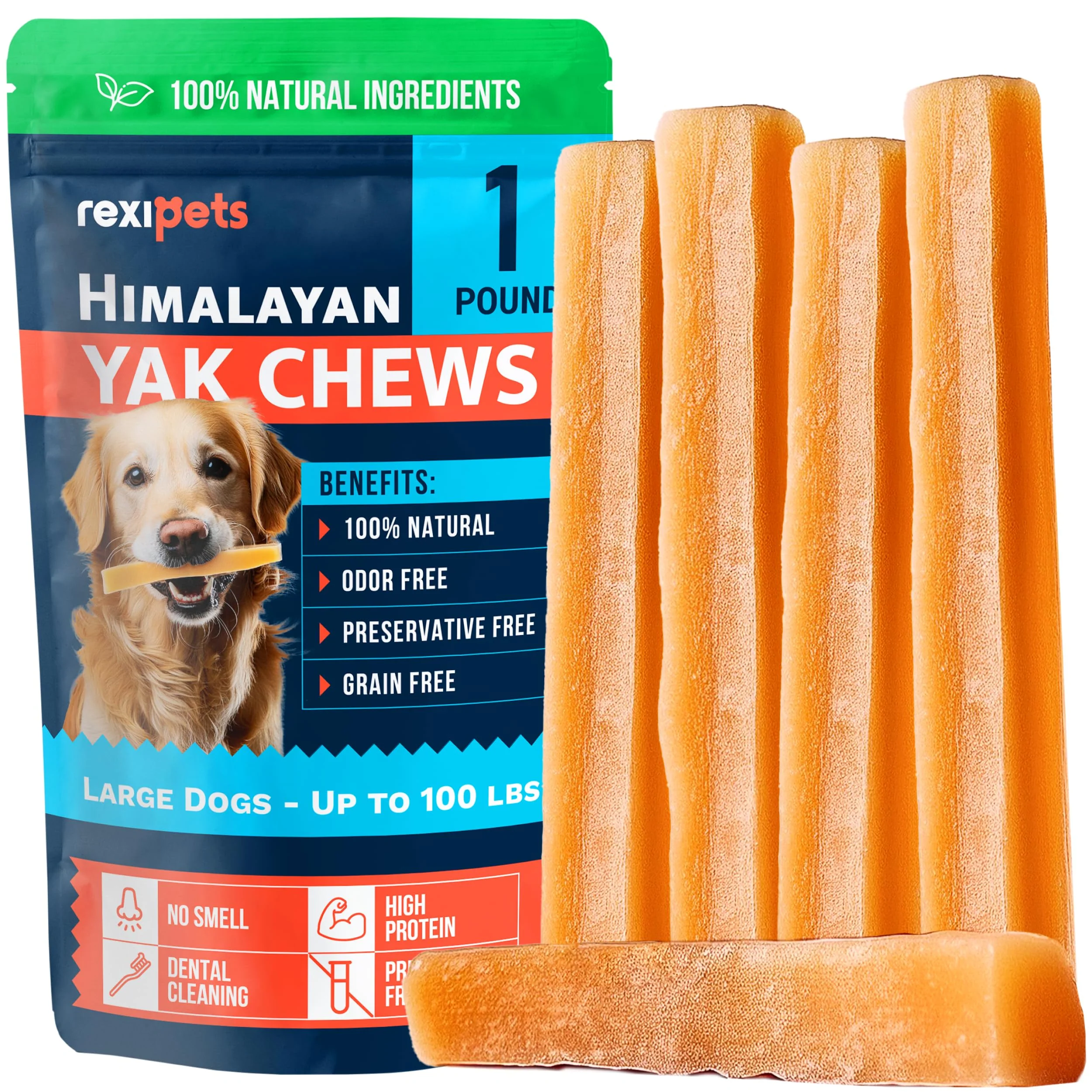 Trendy REXIPETS Yak Cheese Himalayan Dog Chews Contemporary