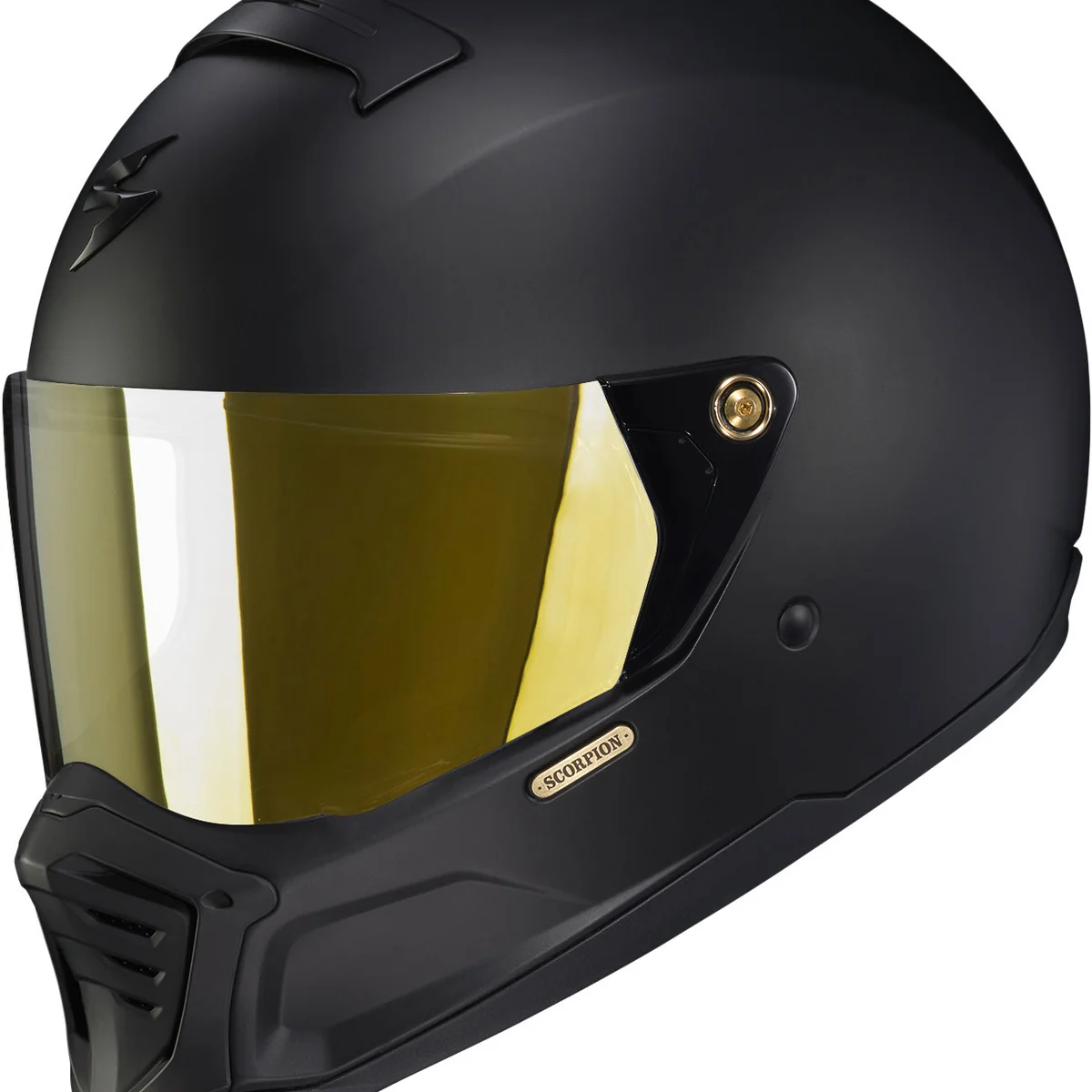 Reliable Scorpion - Exo Hx1 Faceshield Gold Mirrored Exclusive