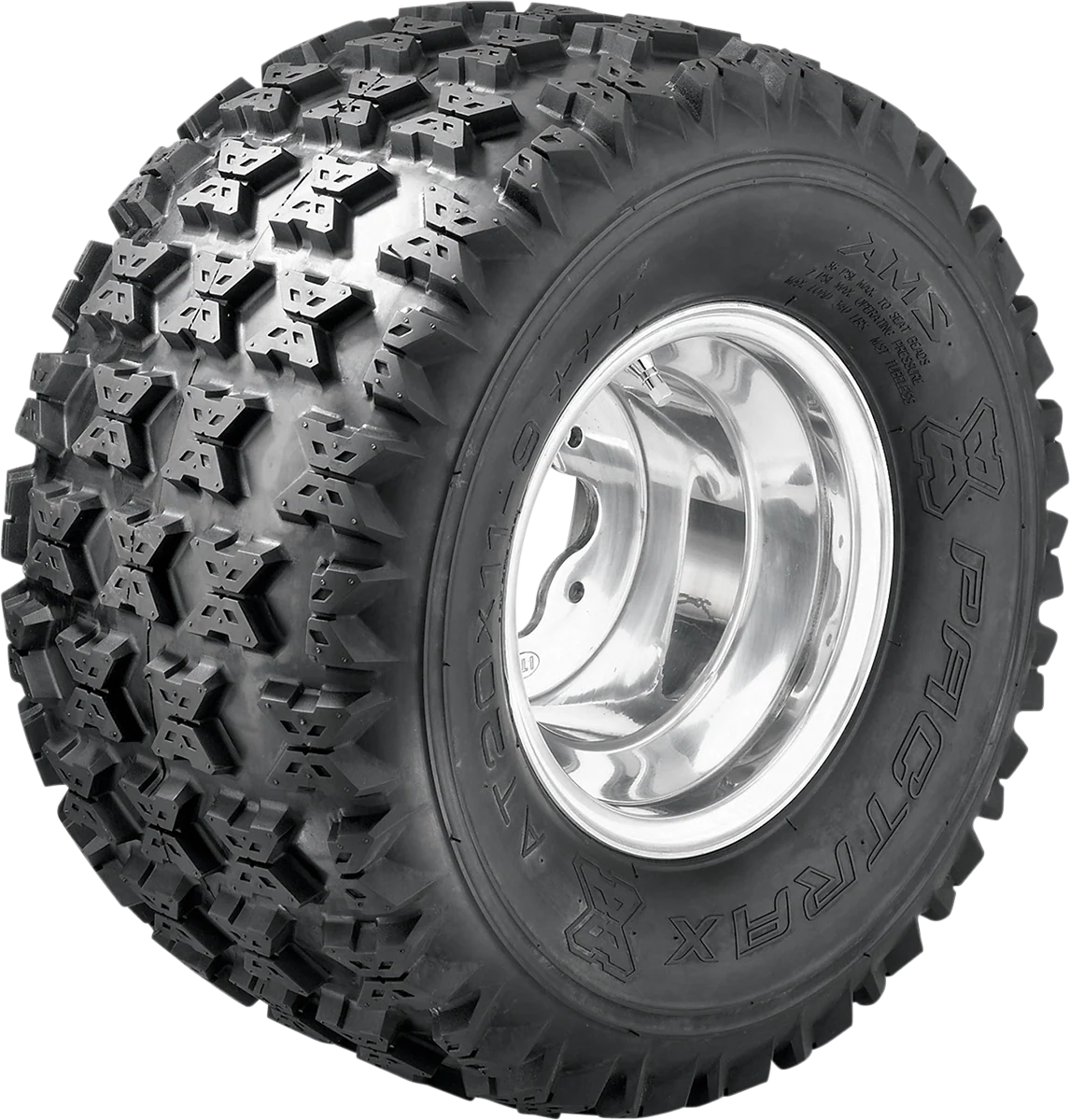 Enhanced AMS Tire - Pactrax II - Rear - 18x10-8 - 4 Ply 0818-3670 Outstanding