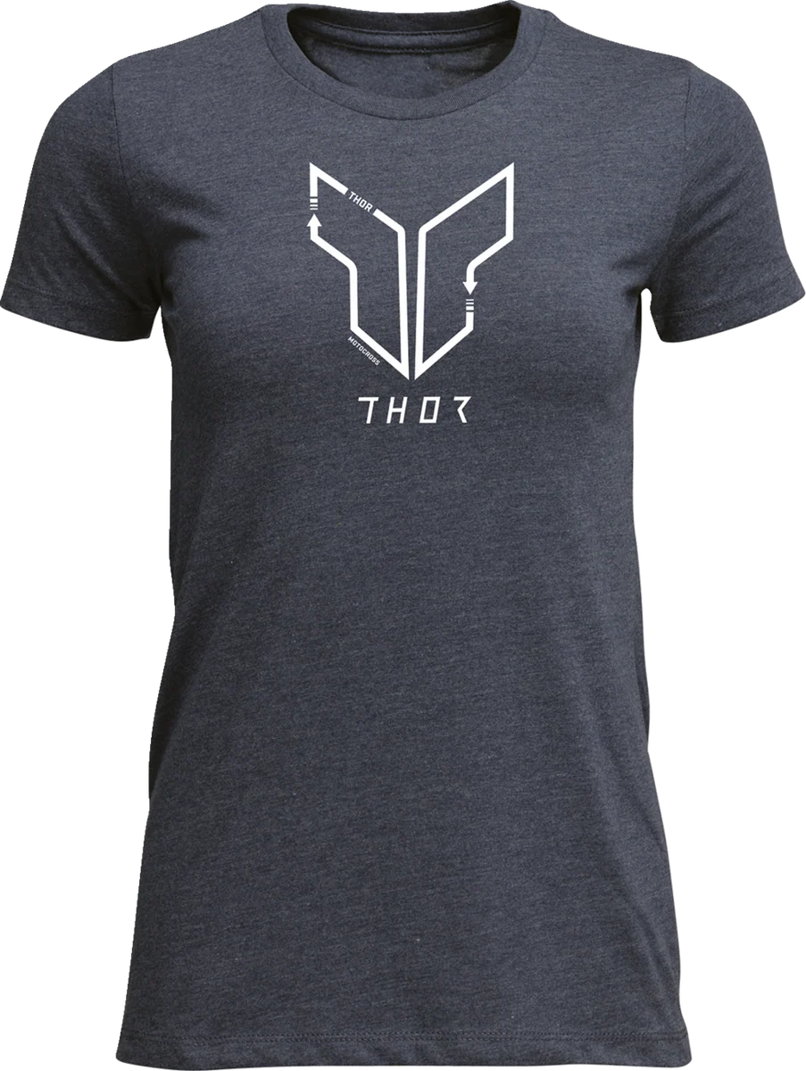 Smart THOR Women's Trax T-Shirt - Navy - XL 3031-4307 Refined