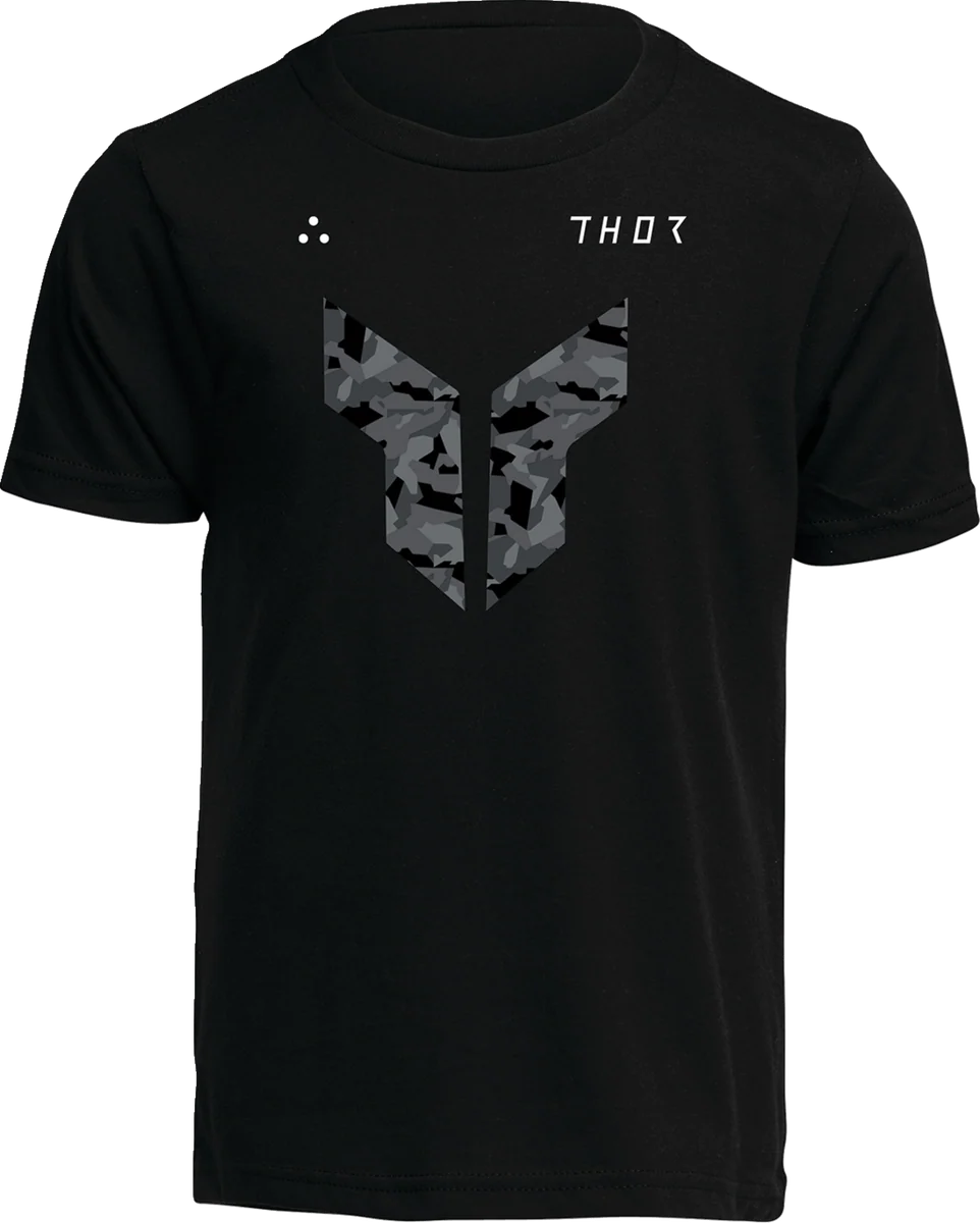 Reusable THOR Youth Iconic T-Shirt - Carbon Black - XS 3032-3826 Natural